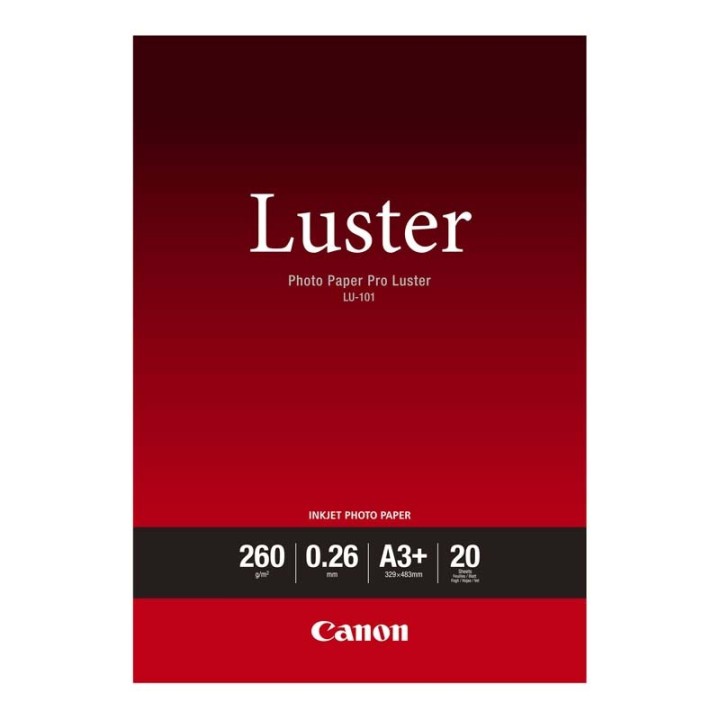 Canon LU-101 Pro Luster A3+ fotopapir
