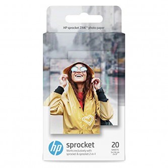 HP Sprocket Zink fotopapir Luna 5 x 7,6 cm, 20 stk