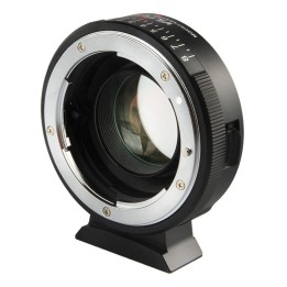Viltrox adapter fra Nikon G&D til MFT med brændviddereduktion