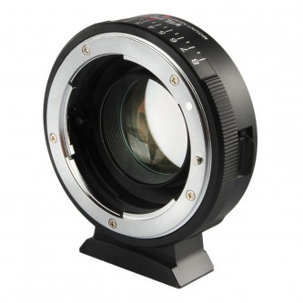 Viltrox adapter fra Nikon G&D til MFT med brændviddereduktion