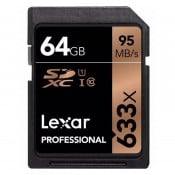 Lexar 64GB 633X SDXC UHS-I 95MB/s