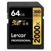 Lexar 64GB Pro 2000X SDXC UHS-II U3 V90