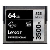 Lexar 3500x CFast 2.0, 64 GB, VPG-130