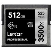 Lexar 3500x CFast 2.0, 512 GB, VPG-130