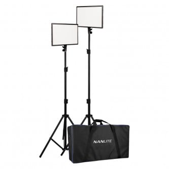 Nanlite Lumipad 25 LED Light kit med 2 paneler og standere