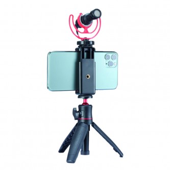 Braun MT-27 VLOG Table Tripod med Smartphoneholder