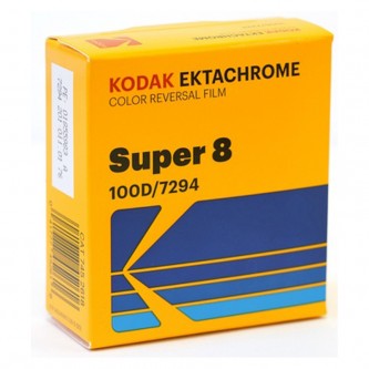 Kodak Ektachrome 100D 7294, 8 mm x 15 m Perf. 1R smalfilm