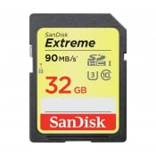 SanDisk 32 GB SDHC Extreme 90MB/s UHS-I U3