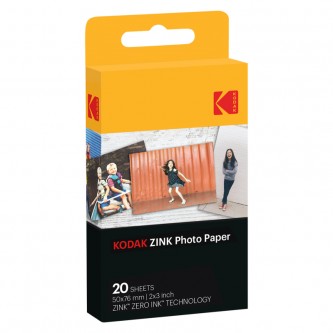 Kodak Zink Paper 2x3 20-pack (5x7,6 cm)