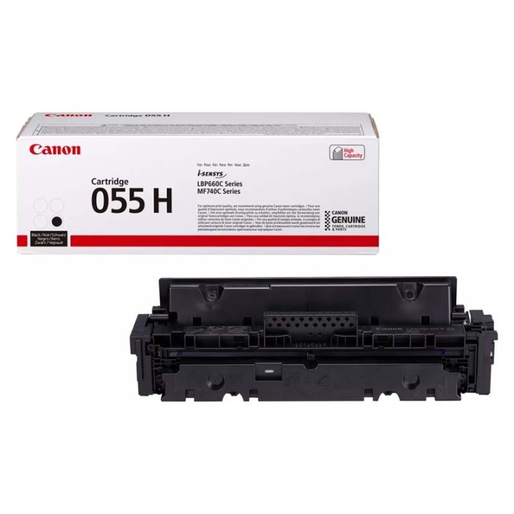 Canon 055 H sort lasertoner