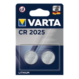 Varta CR 2025 knapcellebatteri dobbeltpak