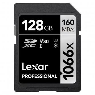 Lexar Pro 1066x SDXC U3 (V30) UHS-II R160/W120 128GB