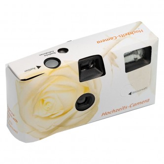 Engangskamera med 27 optagelser og blitz