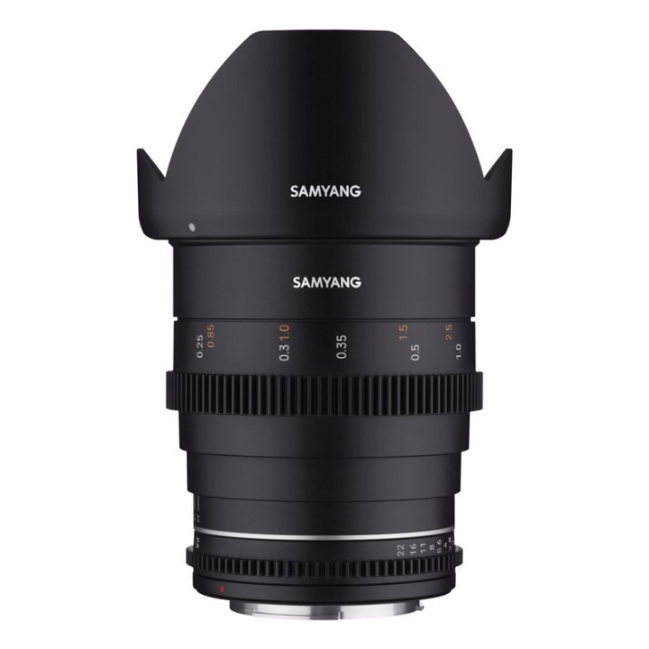 Samyang 24mm T1.5 VDSLR MK2 til Nikon
