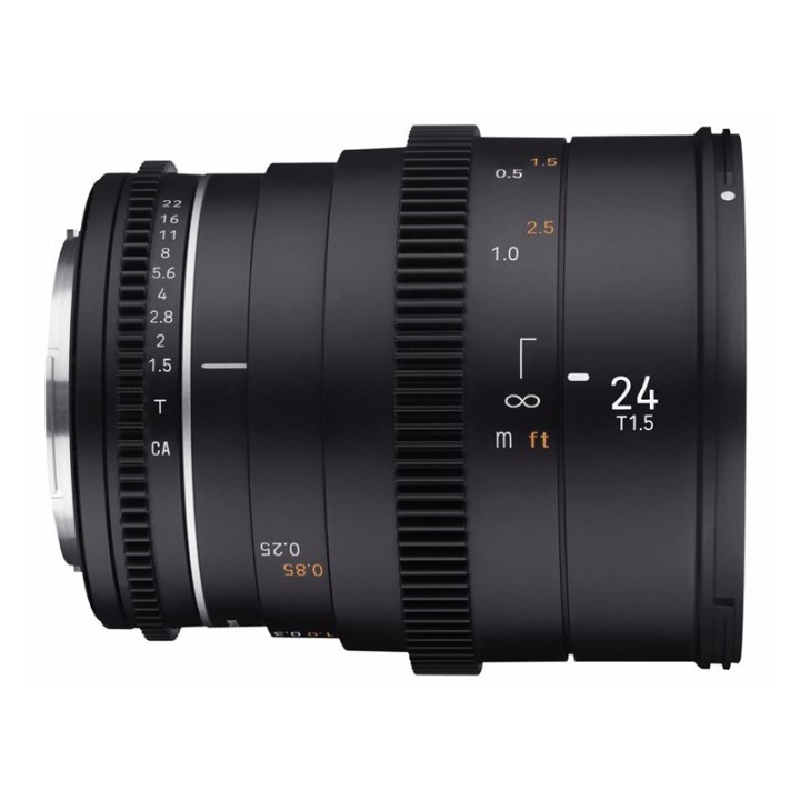 Samyang 24mm T1.5 VDSLR MK2 til Nikon