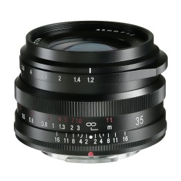 Voigtländer Nokton 35mm f/1.2  sort Fuji X-mount