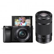 Sony Alpha 6100 hus kit m/ 16-55m f/3.5-5.6 OSS + 55-210mm f/4.5-6.3 OSS