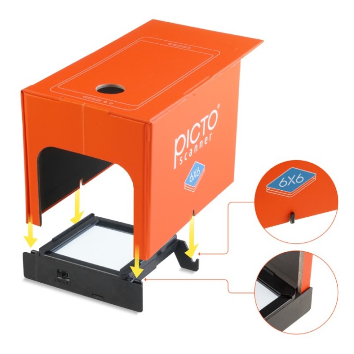 PictoScanner til 6x6 cm format
