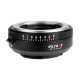 Viltrox NF-E MF adapter Nikon F til Sony E