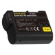Nitecore battery pack for Nikon EN-EL15b