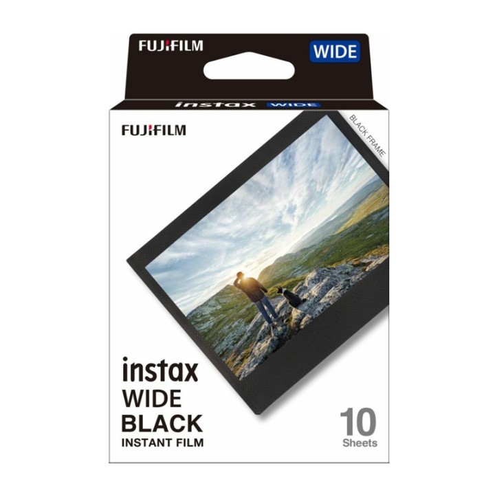 Fuji Instax film Wide 1x10 stk. Black Frame