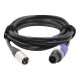 FXLION FX-DC24LR Skypower Neutrik DC cable for Dedo Ledrama 24V