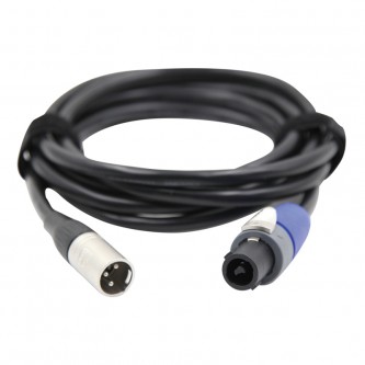 FXLION FX-DC24LR Skypower Neutrik DC cable for Dedo Ledrama 24V