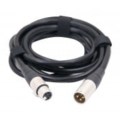 FXLION FX-DC3M30H Skypower DC cable XLR 3pin male to 4pin female