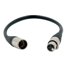 FXLION FX-DC4M3F Converting cable XLR4 male to XLR3 female