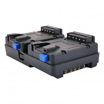 FXLION Nano One Dual V-lock Plate (hot swap) (w/ 3x D-tap)