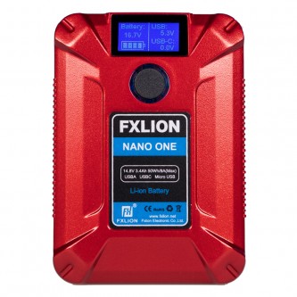 FXLION Nano One (Red) 14.8V/50WH V-lock