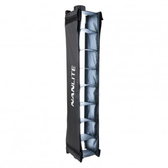 Nanlite Barndoor with eggcrate for Pavotube II 15X