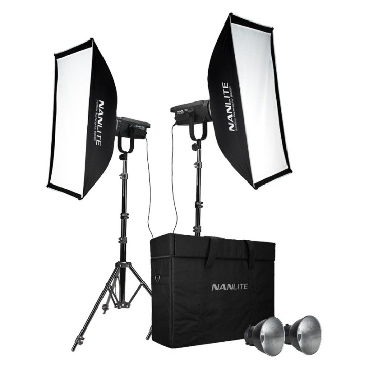 Nanlite FS-150 LED 2 Light kit with stand