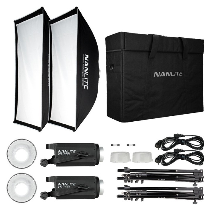 FS-300 LED 2 light kit with stand
