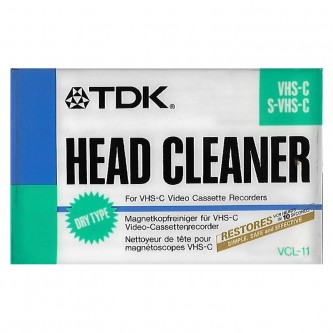 TDK Head cleaner til videokameraer
