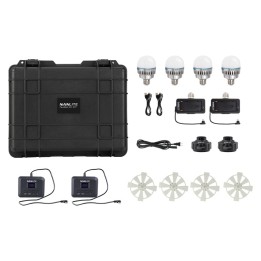 Nanlite PavoBulb 10C 4 light kit