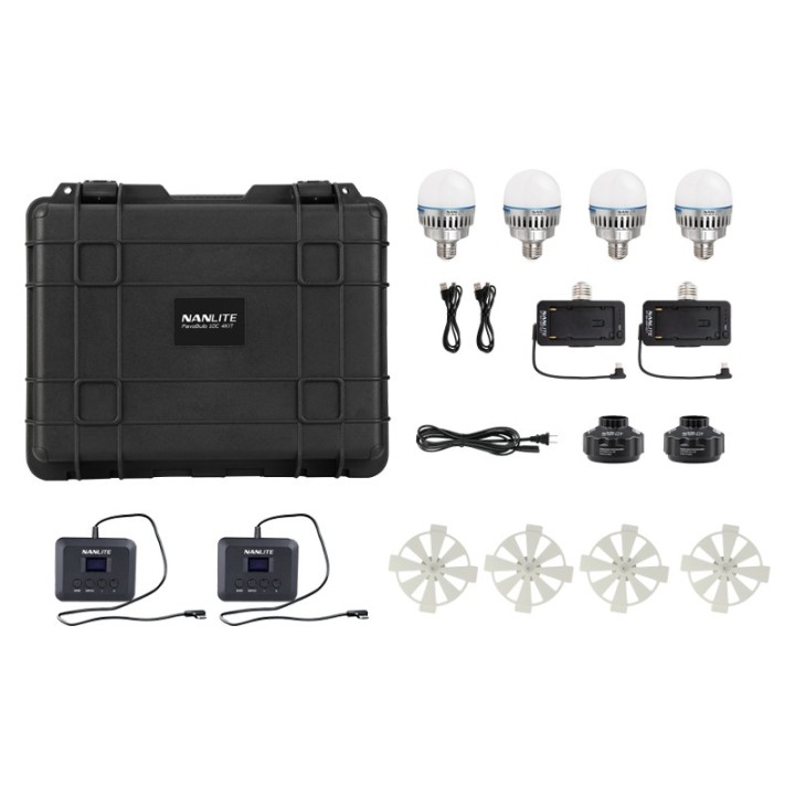 Nanlite PavoBulb 10C 4 light kit