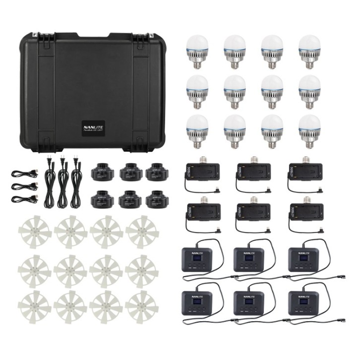 Nanlite PavoBulb 10C 12 light kit