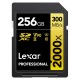 Lexar Pro 2000X SDXC UHS-II U3(V90) R300/W260 256GB