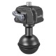 3600 Drop-in HawkLock Mini Quick Release 1/4-20" Ballhead