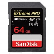 Sandisk 64 GB SDXC Extreme Pro 300MB/s V90 UHS-II