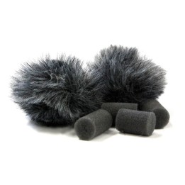 Rycote Windjammer Lavalier Pair Grey
