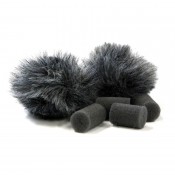 Rycote Windjammer Lavalier Pair Grey