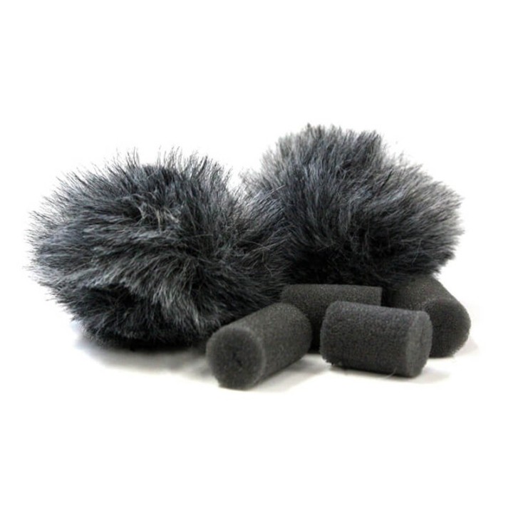 Rycote Windjammer Lavalier Pair Grey