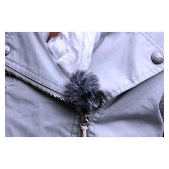 Rycote Windjammer Lavalier Pair Grey