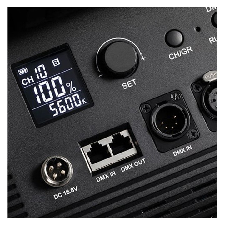 Godox LED 1000BI MKll Bi-Color DMX LED with Barndoors