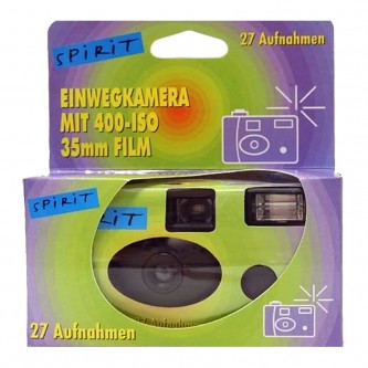 Engangskamera Spirit, 27 optagelser
