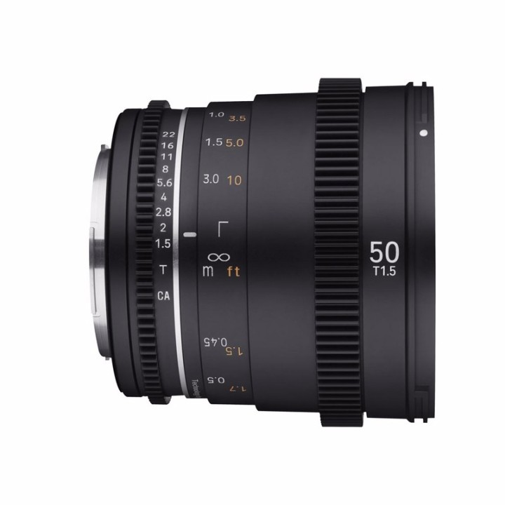Samyang 50mm T1,5 VDSLR MKII Sony E