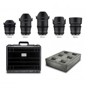 Samyang MF 14/24/35/50/85 MK2 VDSLR kuffert Canon EF