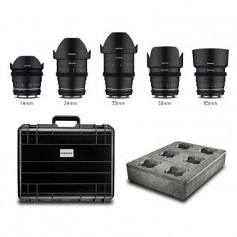 Samyang MF 14/24/35/50/85 MK2 VDSLR kuffert Canon EF